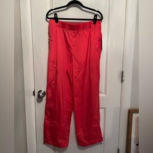 Athleta Red Lightweight Pants size L